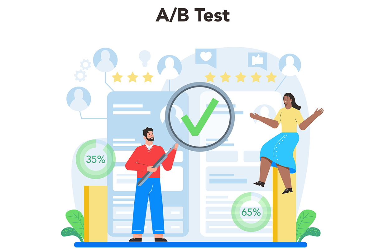 تست A/B در بازاریابی محتوا